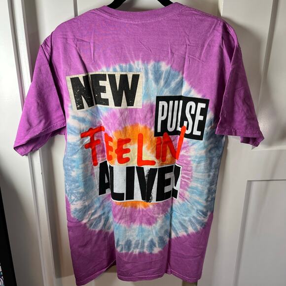 •NEW• Travis Scott Cactus Pulse Feeling Alive! Tie-Dye Shirt (93665-348) Men L - Picture 2 of 9